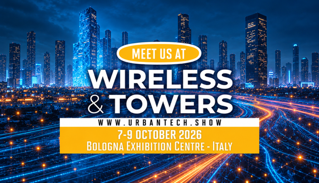 TECON a Wireless & Towers 2026: vi aspettiamo a Bologna Fiere